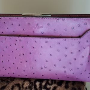 Authentic Coach Legacy Framed Clutch